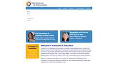 Desktop Screenshot of montesinosandassociates.com